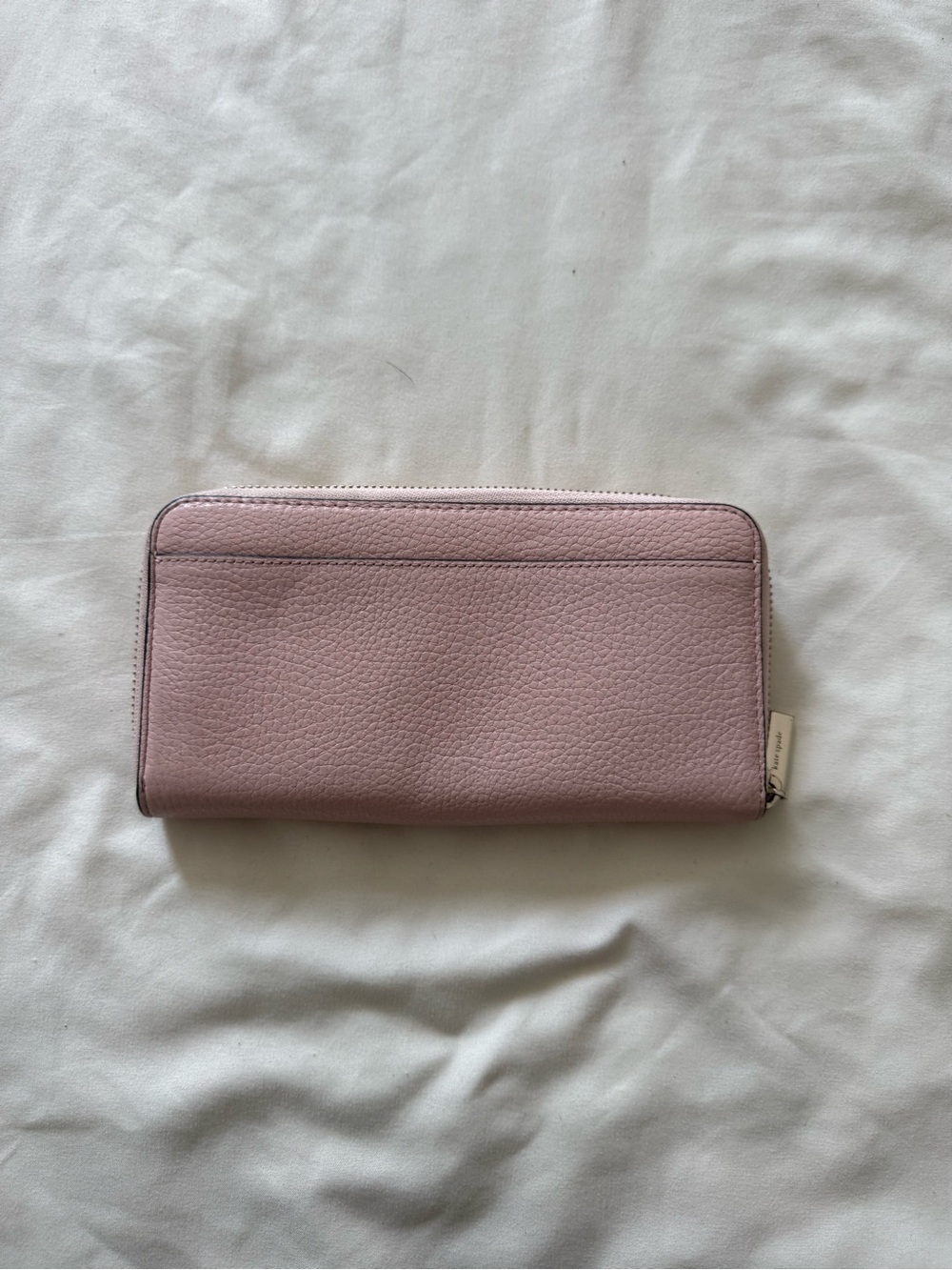 KATE SPADE | Pebbled pink leather continental wallet - Picture 3 of 7